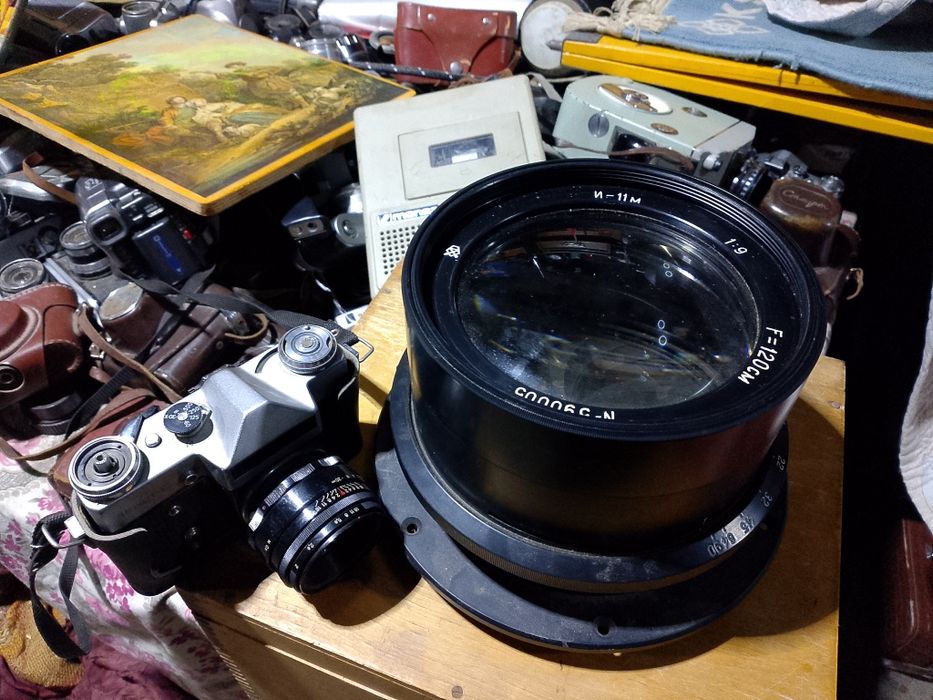 1200 мм фокус индустар 11 м