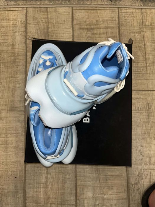 Balmain unicorn albastri cu nori