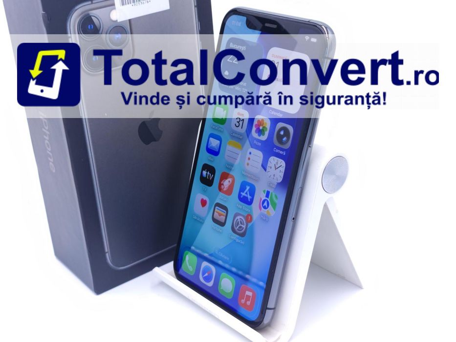 Apple iPhone 11 Pro 64GB Matte Space Gray, Garantie 24 luni | #D92536