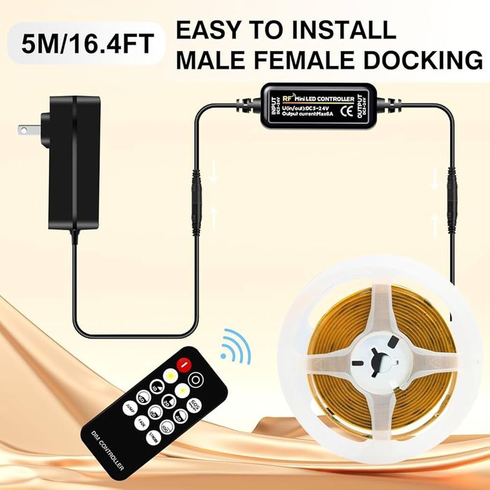 LED лента COB 5м. 2700К