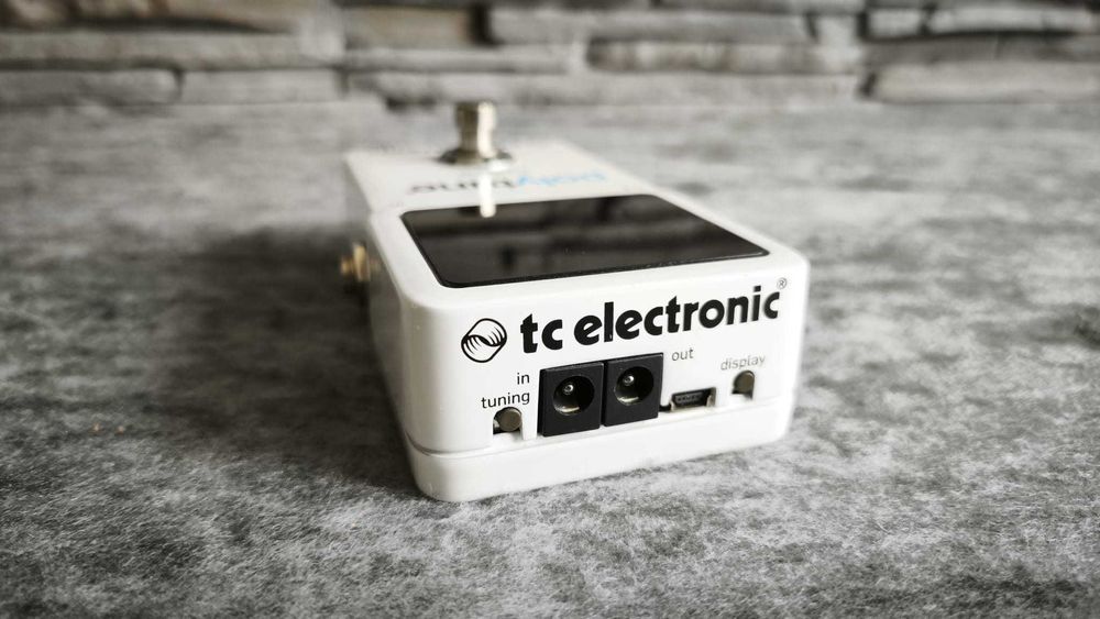 Pedala chitara TC Electronics POLYTUNE Tuner Acordor - Garantie