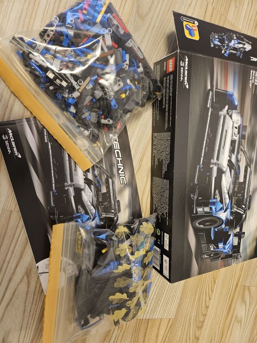 Lego technic 42123, Senna GTR  McLaren