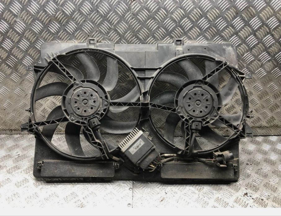 Ansamblu Ventilator Electroventilator Electroventilatoare Racire Aer Radiator Audi A6 C7 A4 B8.5 A7 A8 D4 3.0 Diesel CDU CLA CJC CJCB 2.0 TDI 2012-
