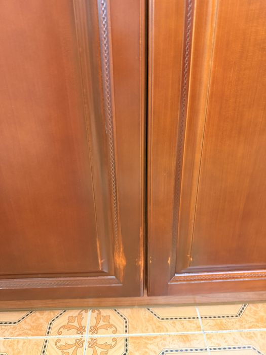 Кухонный гарнитур из массива дуба