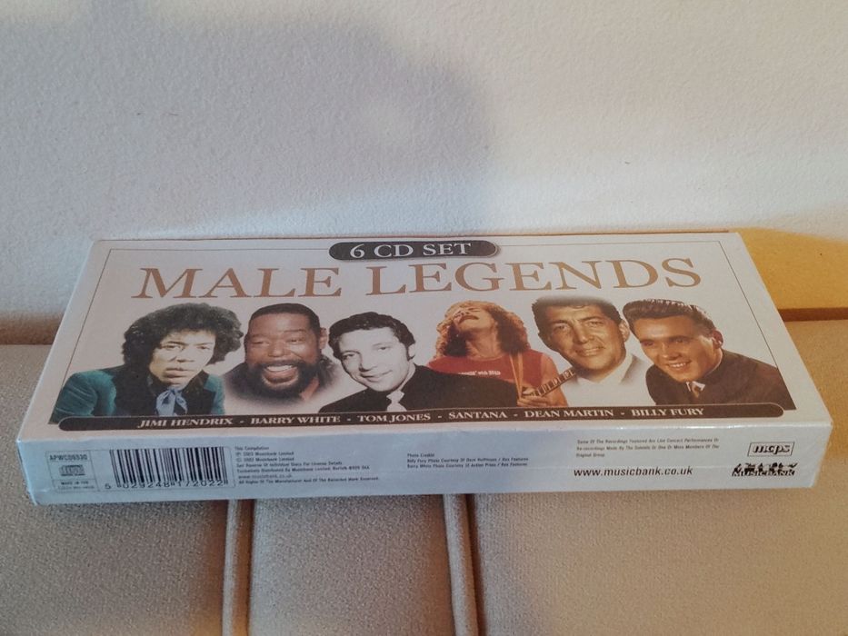 Комплект от 6 броя дискове (CD) Легенди