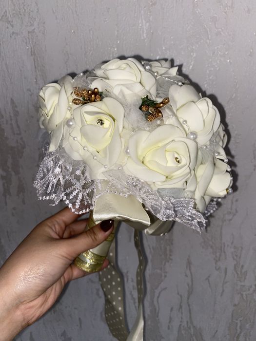 Букет для невесты, фата