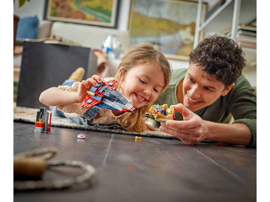НОВИ! LEGO® Marvel 76319 Капитан Америка срещу Танос