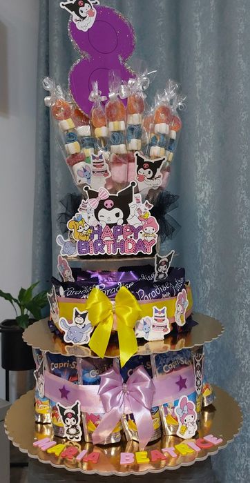 Tort din dulciuri pt gradinita/școală