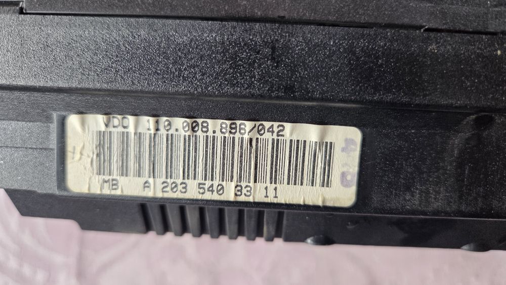 Приборная панель w203