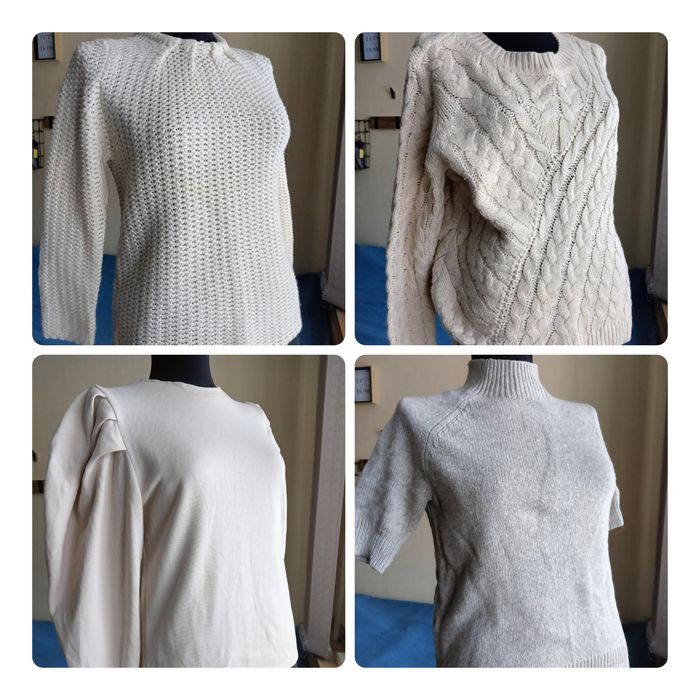 Женские свитера светлые