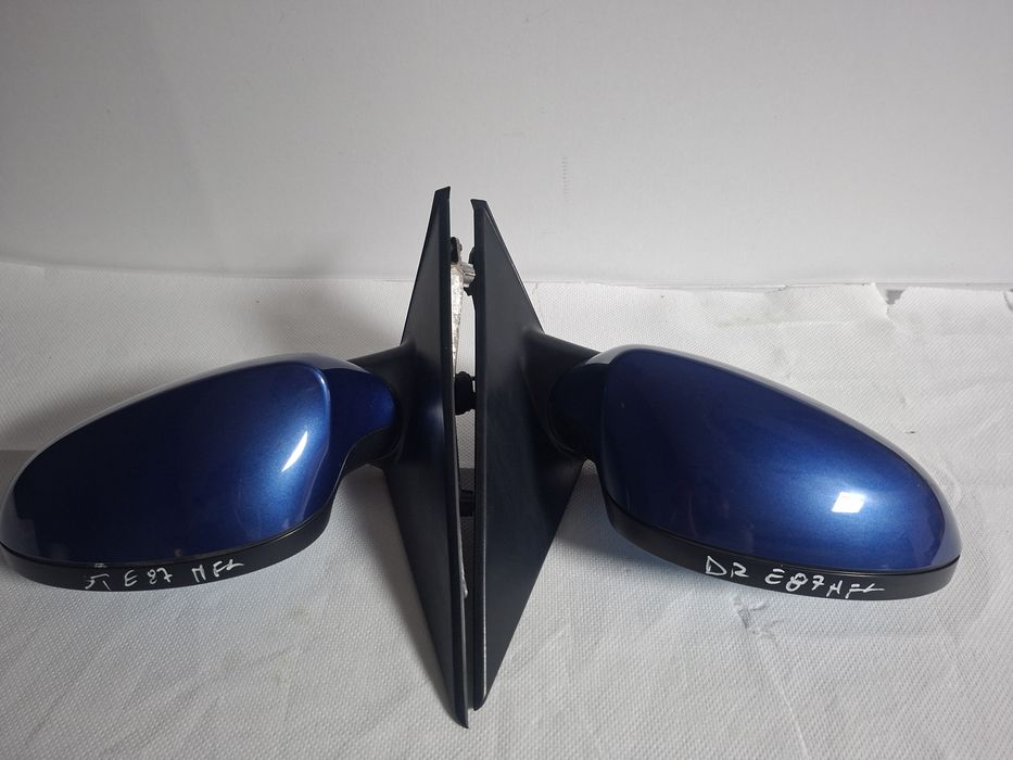 Oglinda Stanga / Dreapta BMW Seria 1 E87 E81 5 Pini Albastru