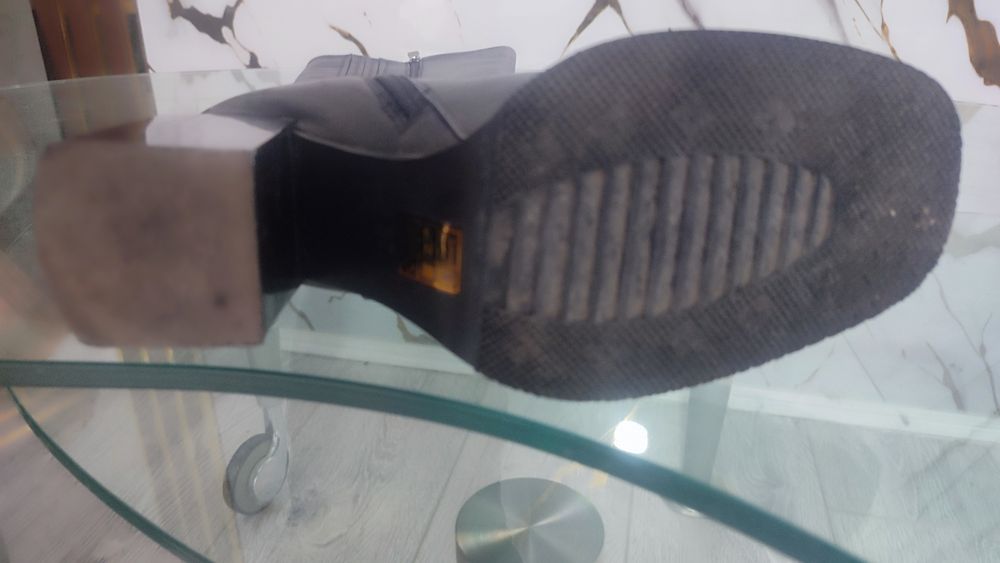 Кожаные сапоги,Турция