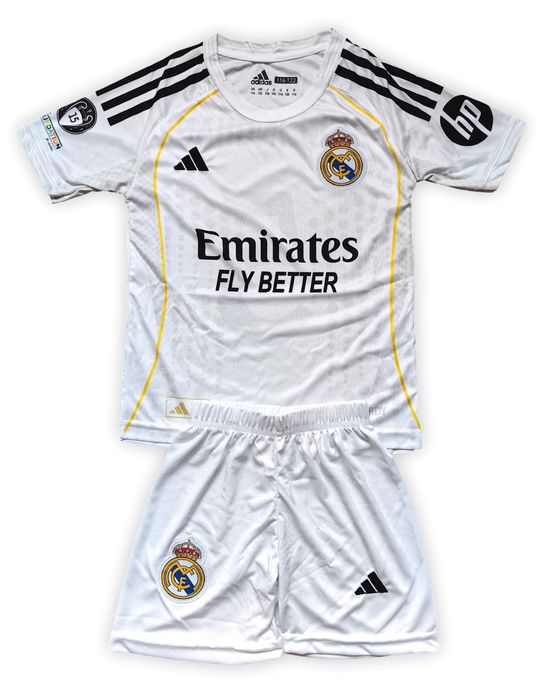 Детски футболен екип Реал Мадрид Белингам комплект Bellingham тениска