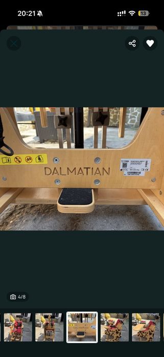 Scaun terapeutic dalmatian invento 3 în 1