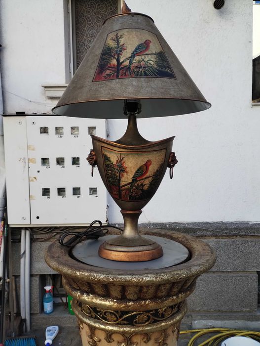 Декоративна колона - рог комплект с лампа