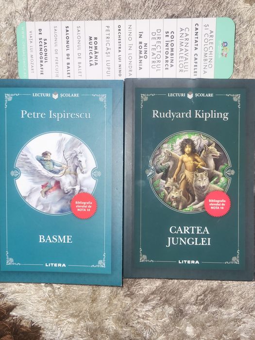 Cartea Junglei si Basme de Petre Ispirescu Box