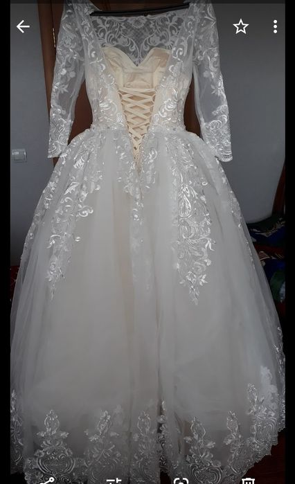 Эксклюзивное свадебное платье