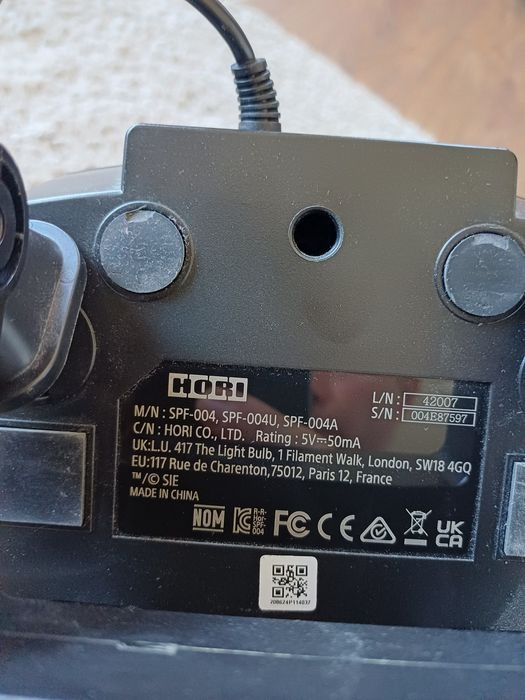 Volan gaming HORI Apex SPF-004U-compatibil  PS4, PS5, PC
Feedback prin