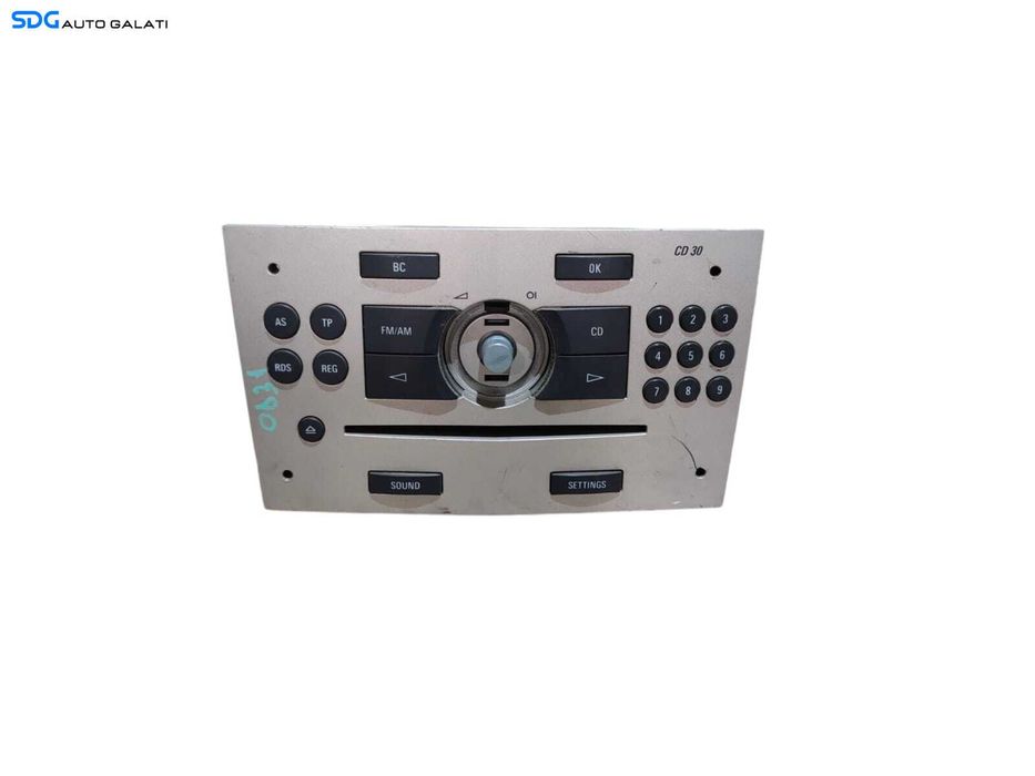 Unitate Radio CD Player CD30 Opel Astra H 2004 - 2010 Cod 13263051 [L5591]