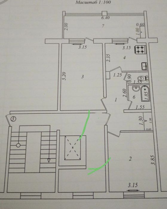 На продаже отличный вариант 2/2/9 , 61 кв.м + лифтовая сторона