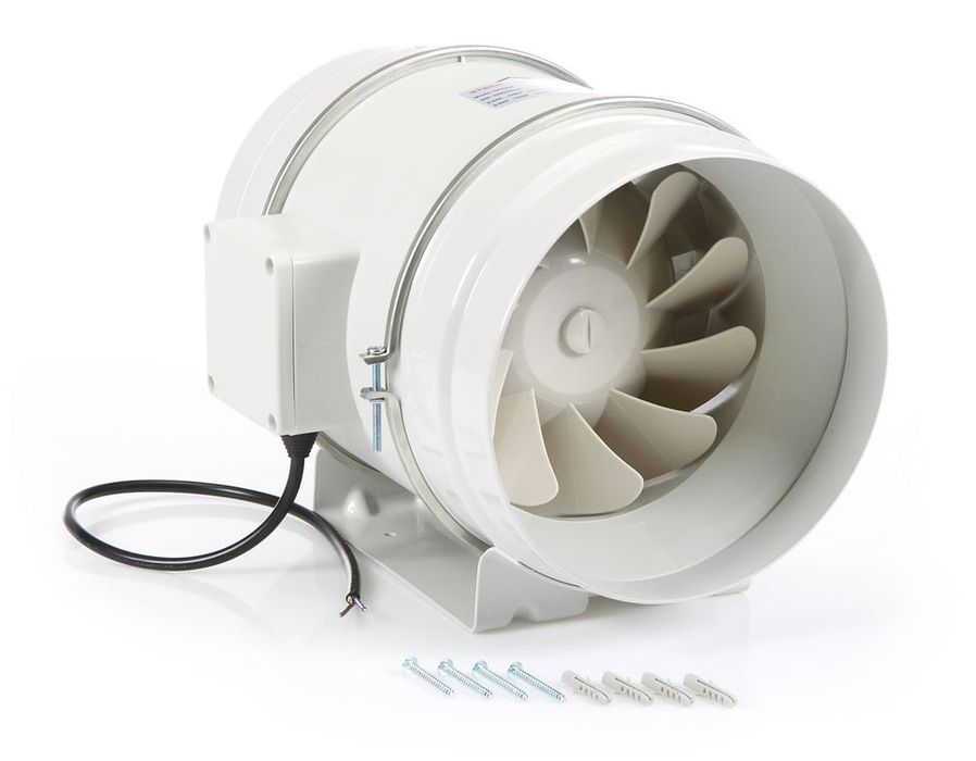Ventilator tubulatură STERR DFA200 200 mm, 2 viteze, 840 m³/h, IP44 – Nou