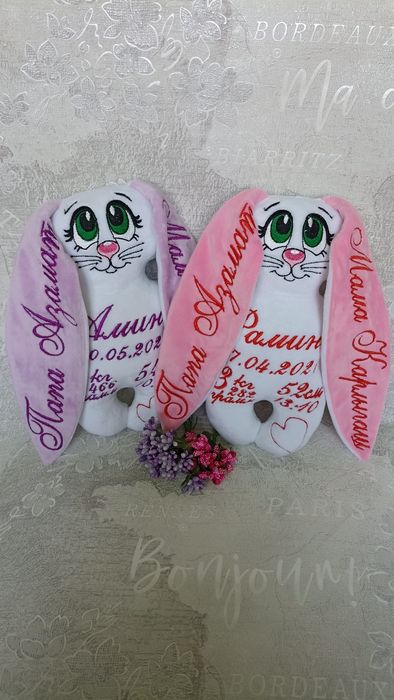 Именные мягкие игрушки