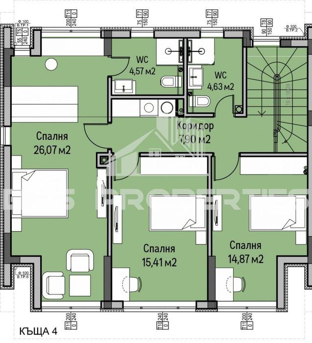 Продава се Къща в с. Панчарево, Област София-град - 253 кв.м за 1229 €/кв.м - Снимка #3