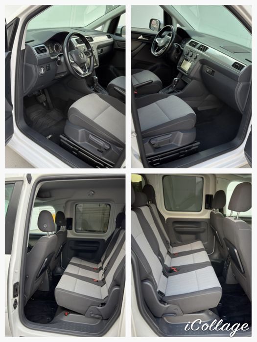 Volkswagen Caddy MAX/11.2017/2.0 TDI/150 CP/DSG/Led/Navi/Carlig/Unic proprietar