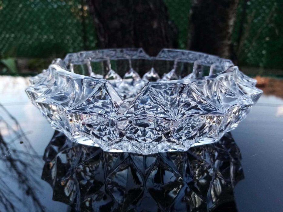 Кристален пепелник - Чехословакия !