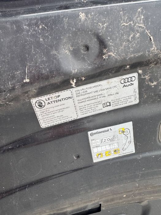 Capota motor Audi A3 8P 2004/2005/2006/2007/2008 Neagra