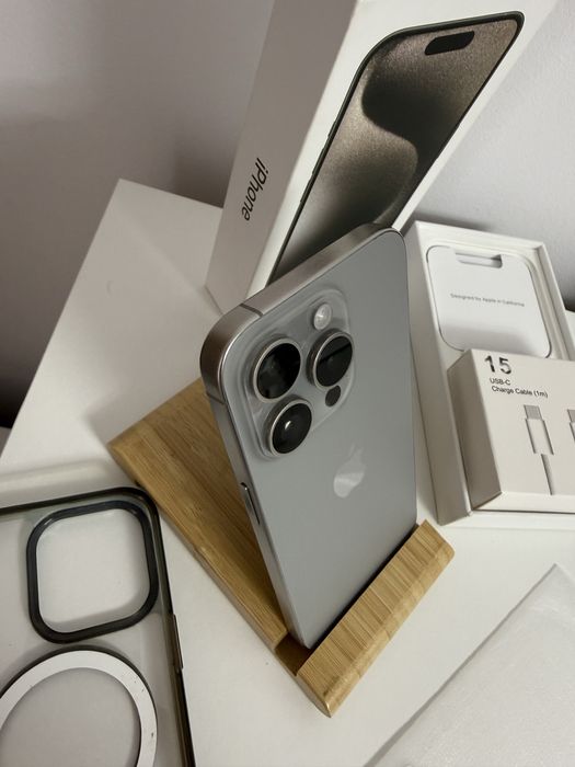 iPhone 15 Pro, 128Gb, Bat 91%, Impecabil