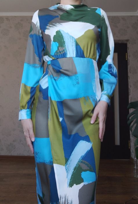 Платье с принтом