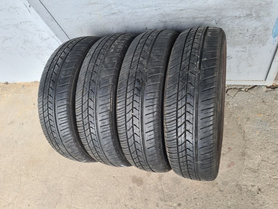 4 бр. летни гуми 155/65/14 Falken DOT 2911 2x5 mm 2x4 mm