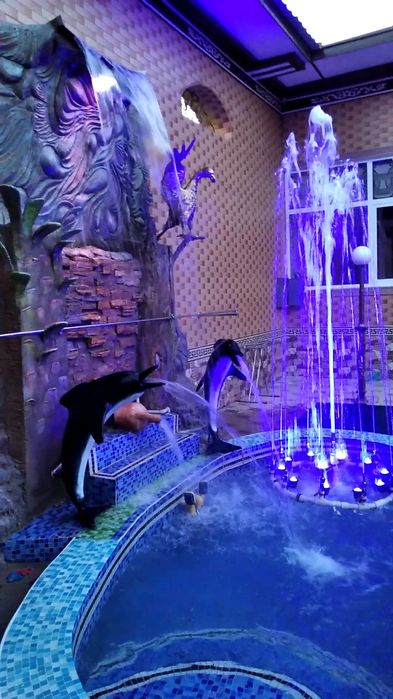 Цв.фантани.ландшафти.3D Рельеф.склптура из бетона(Рангли Фавворалар.