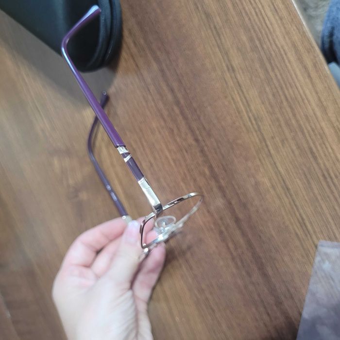 Rama ochelari vedere metalica dama