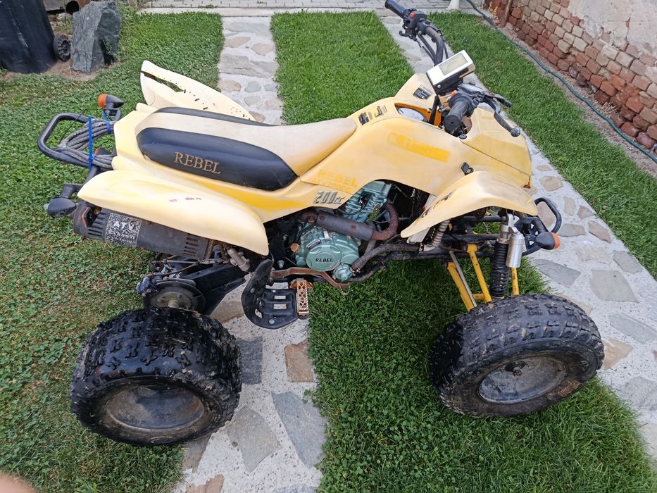 Vand urgent/schimb atv Bashan 200cm3 racit pe apa,cu acte