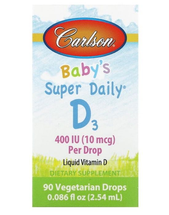 Carlson  bolalar uchun vitamin d3 amerika brendi