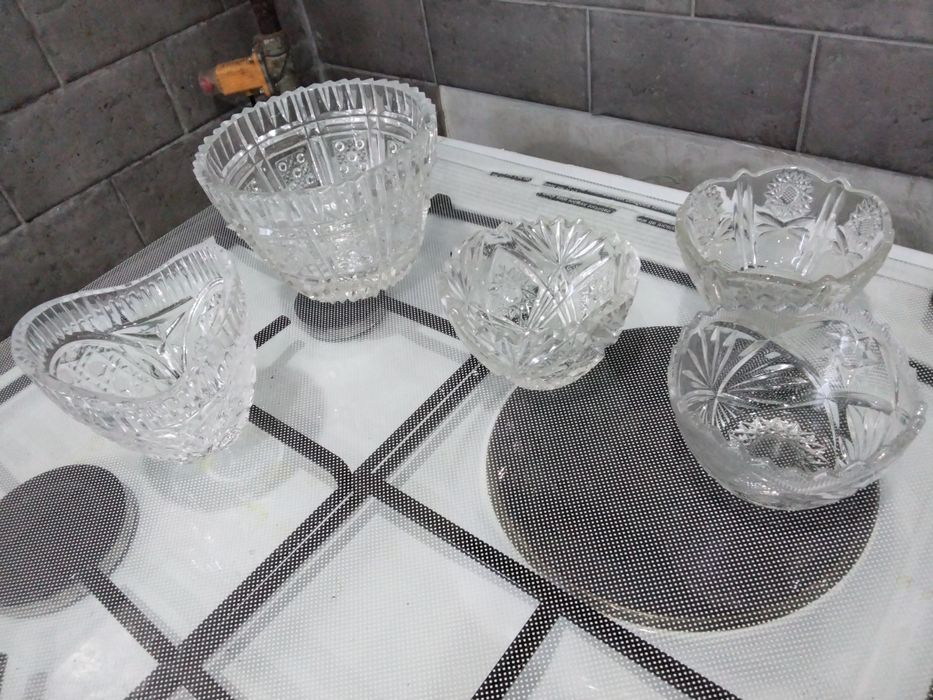 Продам хрустальные вазочки,все за 5000