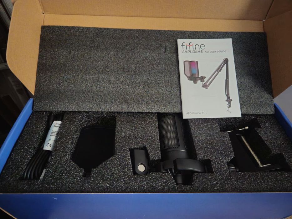 MicrofonMicrofon gaming FIFINE AmpliGame A6T – NOU, sigilat
Vând micro