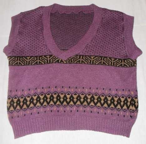 Vestă costum-pullover