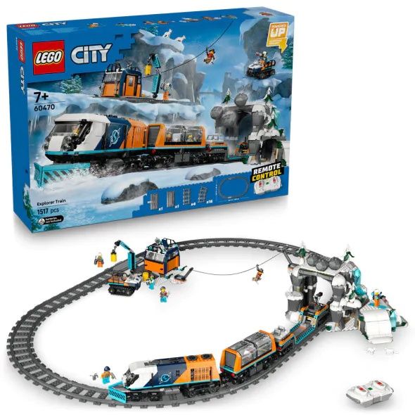 LEGO 60470 City Полярен експресен влак за арктически изследователи