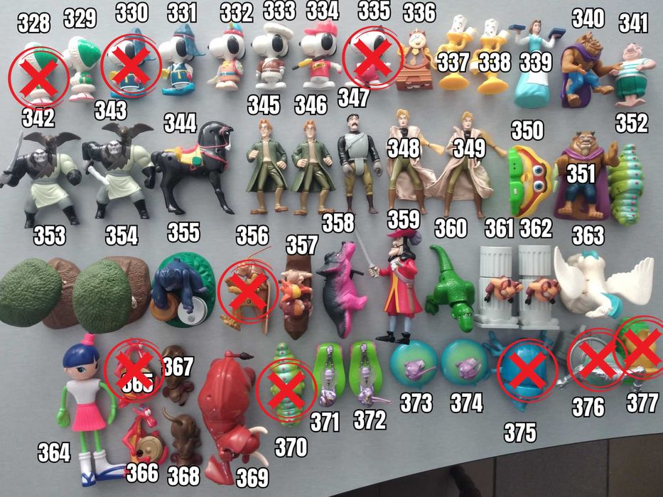 McDonalds Toys Макдоналдс Играчки от 90те 00те Винтидж Колекционерски