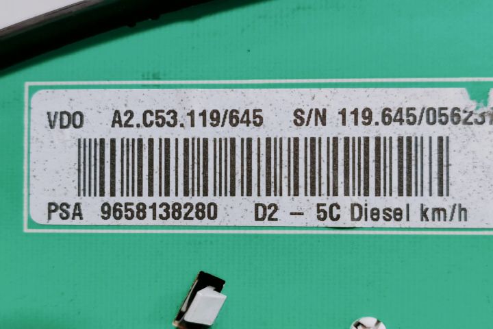 Ceas Bord 9658138280 Peugeot 407 prima generatie