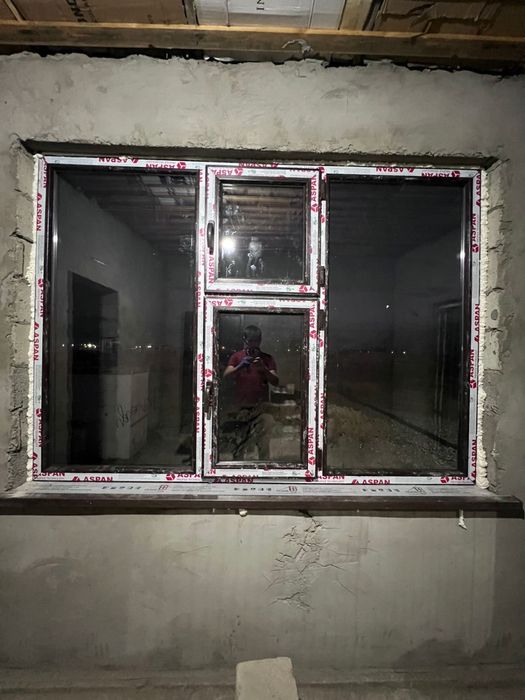 Пластиковые витраж / балкон / есік / терезе