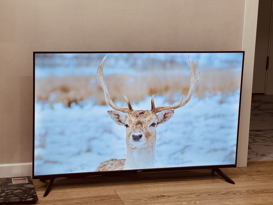 Телевизор ava smart tv черный