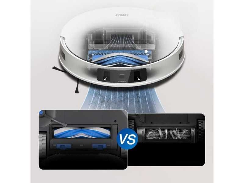 Робот Прахосмукачка ECOVACS DEEBOT T30 PRO OMNI, 11 000 Pa