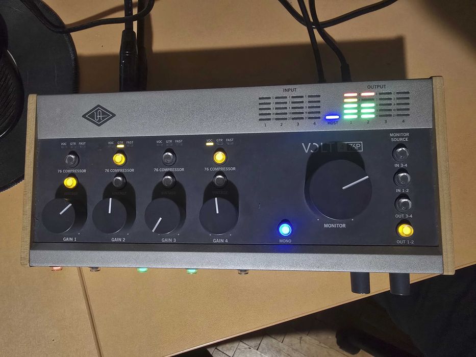 Universal Audio Volt 476p USB Audio Interface, Звукова карта