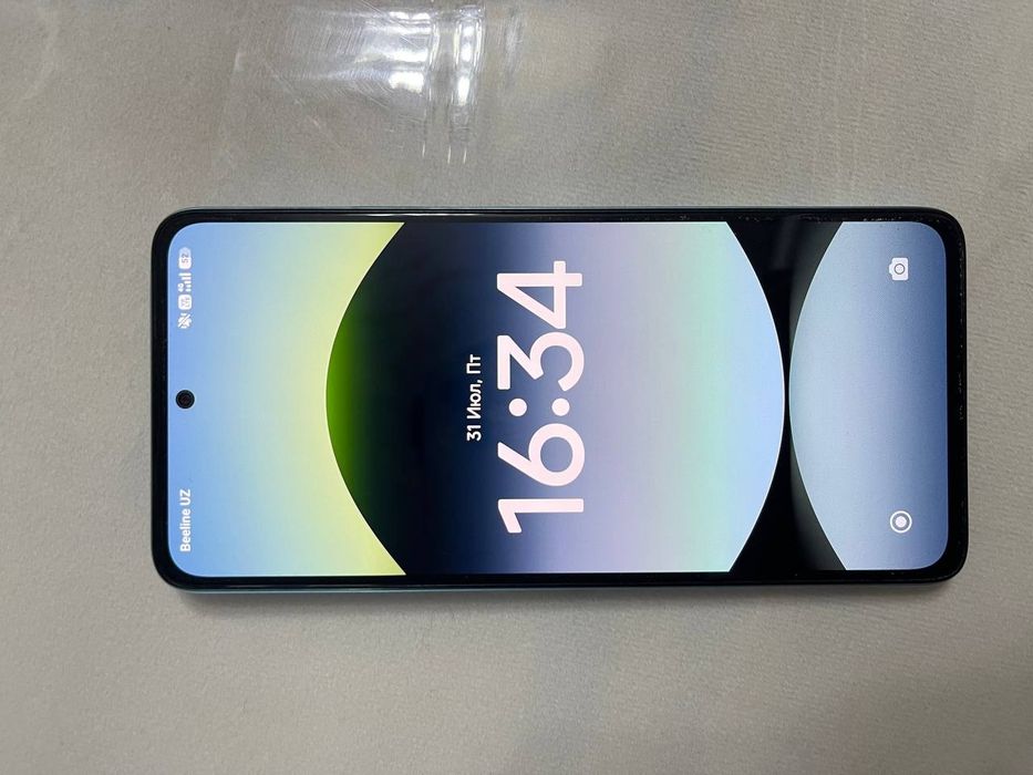 Redmi not 14 sotiladi 
Xolati ideal 
128 xotira 
Chizilgan singan chaq