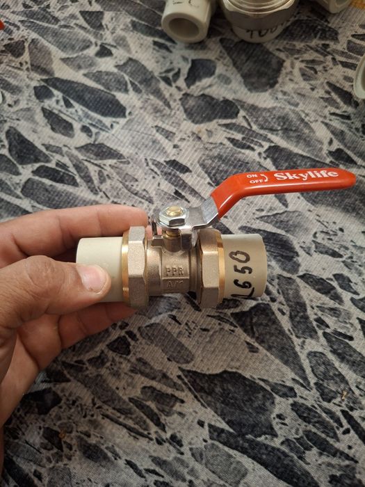 Ппр кран вентиль пластик