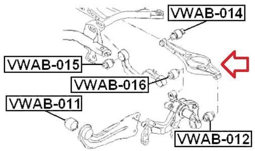 Brat spate Ford C-Max 2 2010-> DXA,CB7,CEU 1686705